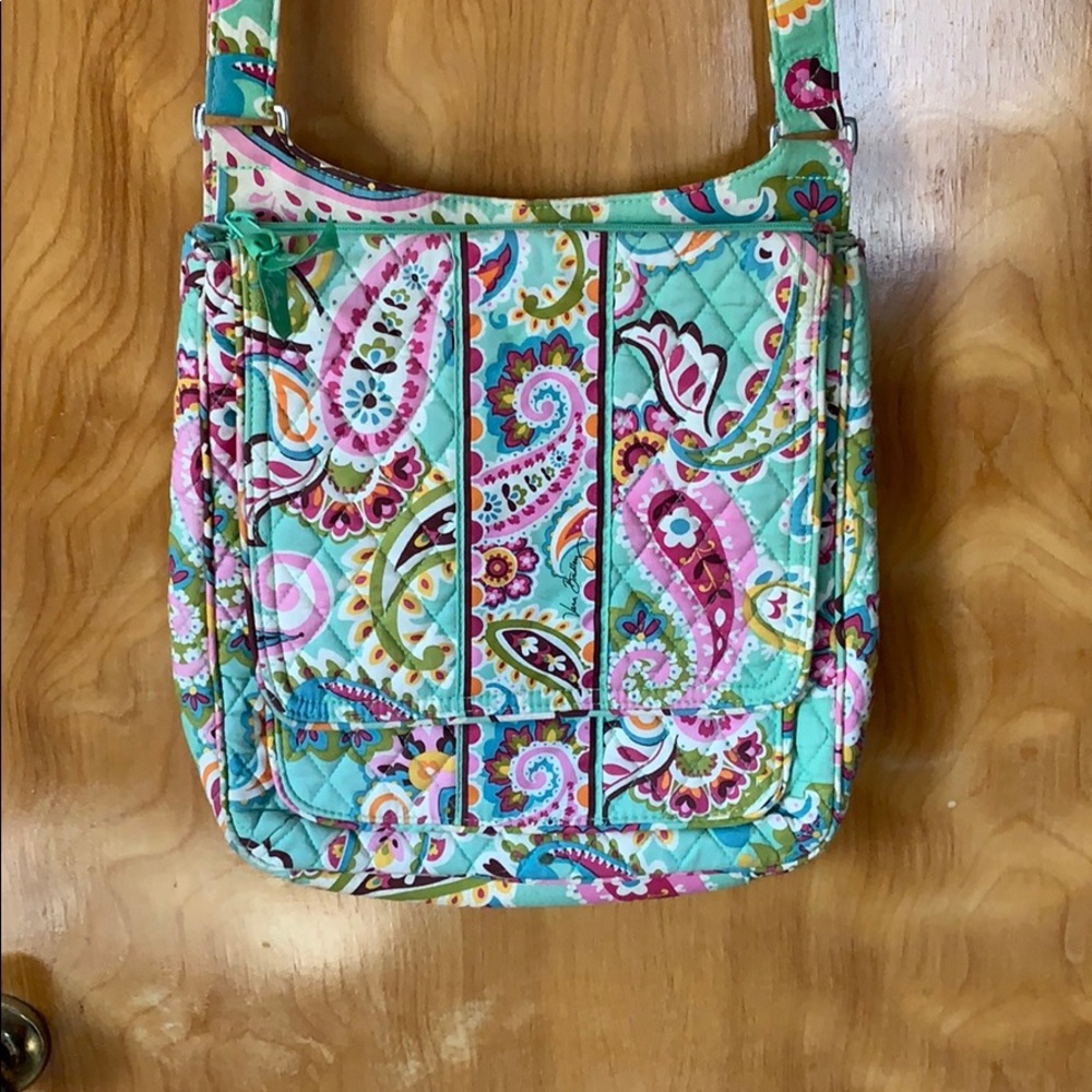 Light green Vera Bradley Cross-over